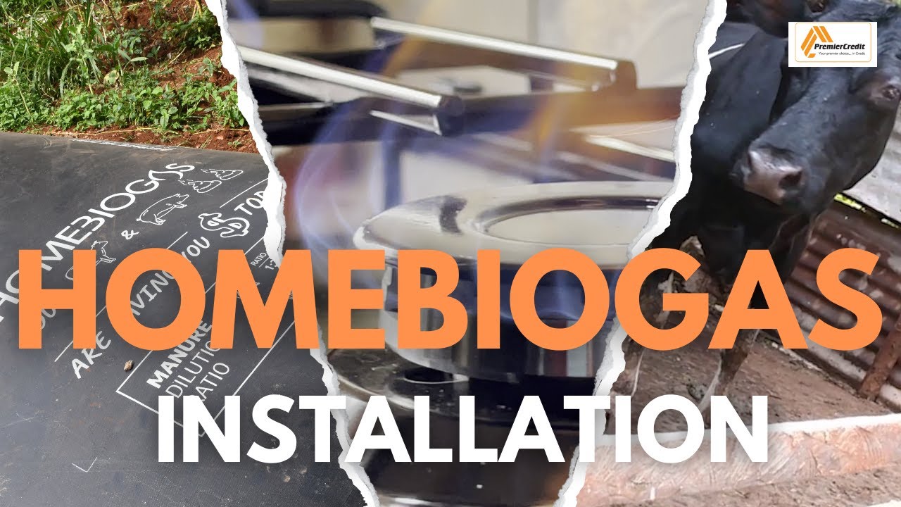BIOGAS INSTALLATION by HOMEBIOGAS IN PARTNERSHIP WITH PREMIER CREDIT