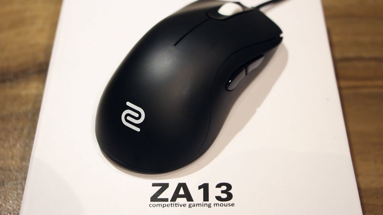 ZOWIE ZA13 Gaming Mouse (Unboxing & Review)
