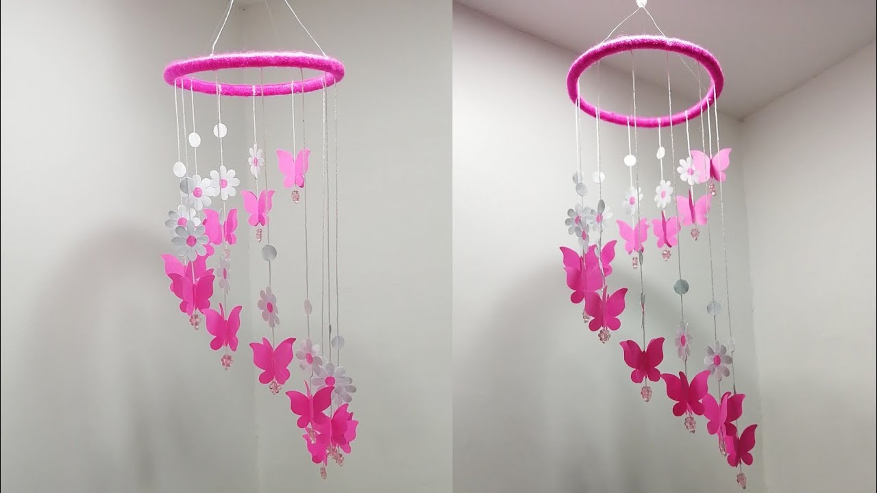 Butterfly Paper Wall hanging decoration