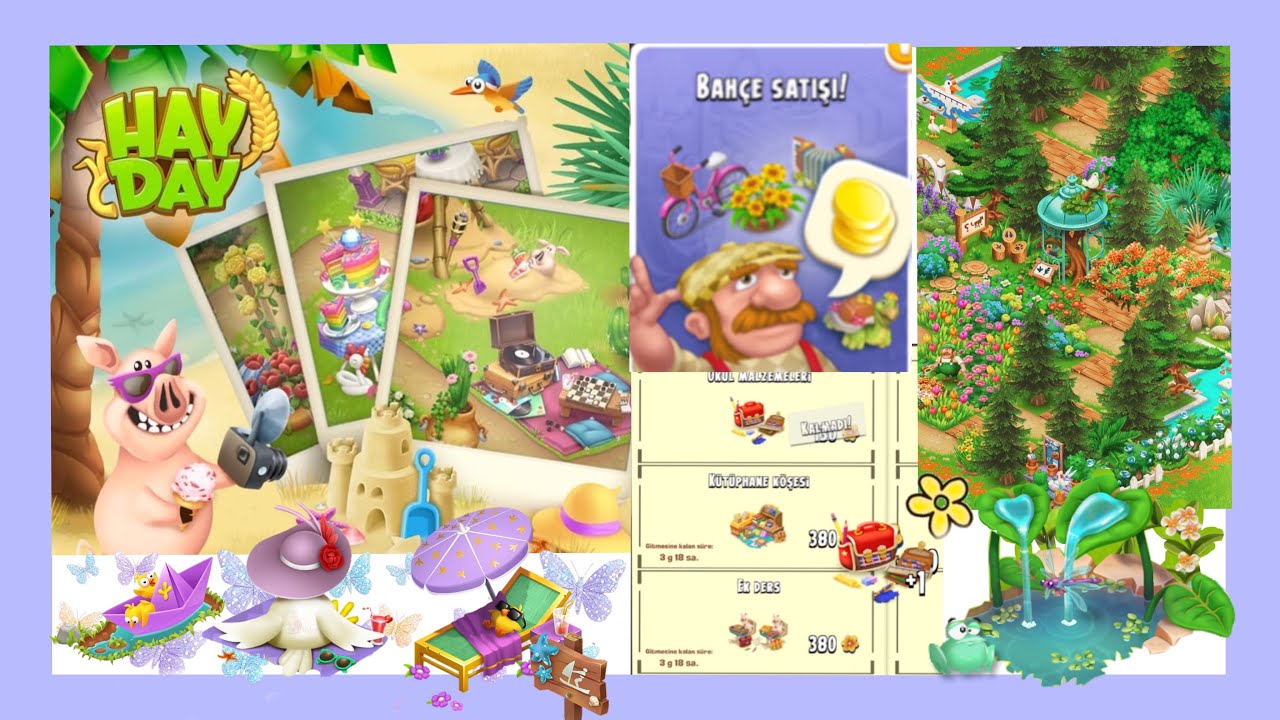 Çiçek hediyeli kamyonlar, Katalog alışverişi🎪 [ #hayday level 155]
