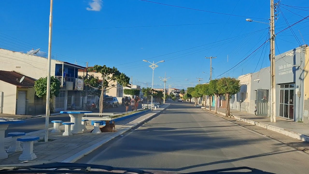 QUE CIDADE LINDA BONITO DE SANTA FÉ PB 