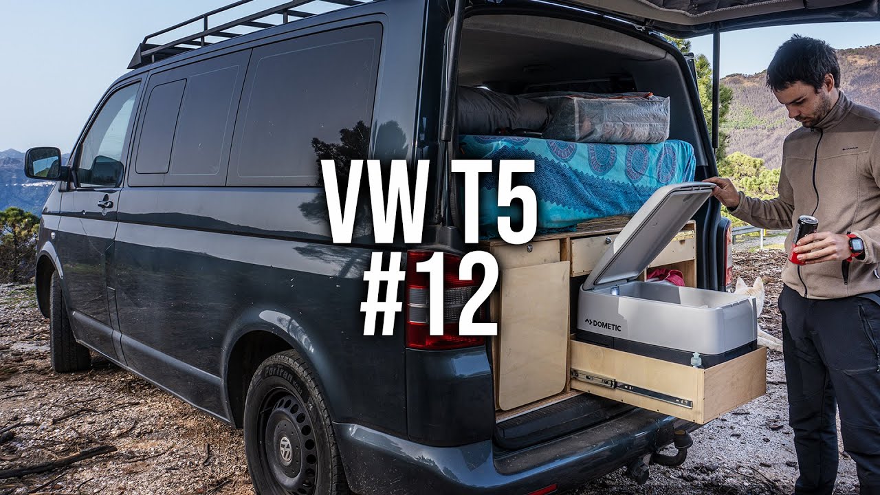 Nevera en cajón exterior (DOMETIC Coolfreeze CDF 36) + Cajón Auxiliar | PROYECTO VW T5 #12