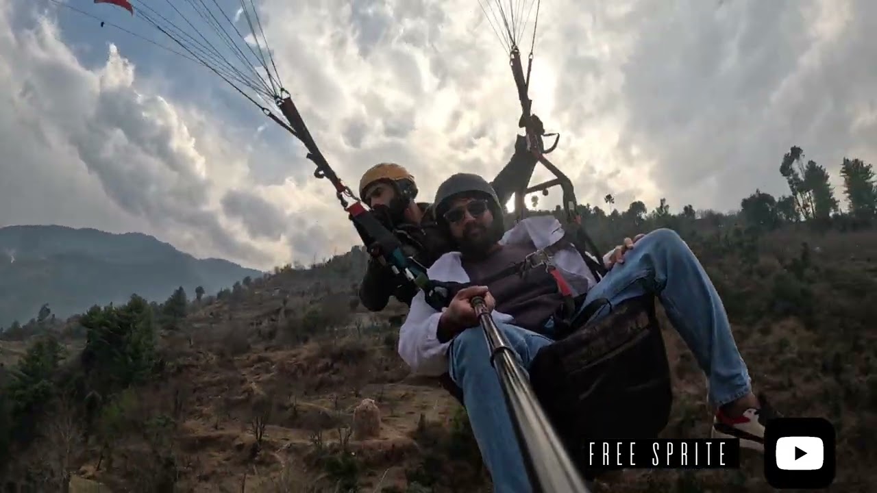 Free Sprite Vlog Bird eye view Gliding HP