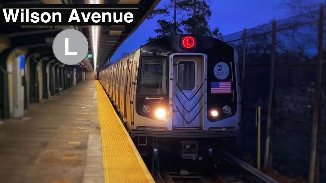 NYC Subway | L trains at Wilson Avenue