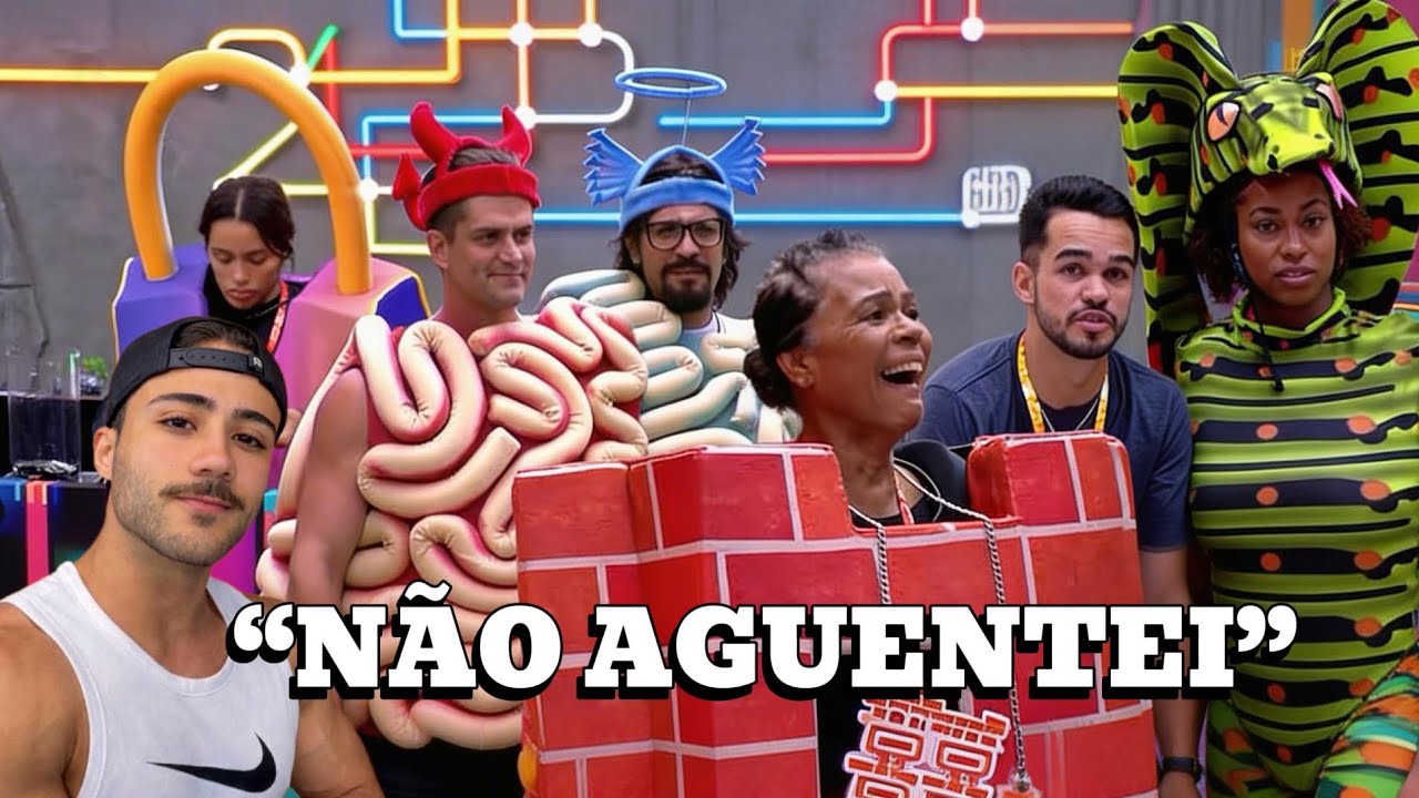 As provas do Monstro mais cruéis do Big Brother Brasil 😱🐍 (Fiquei CHOCADO)