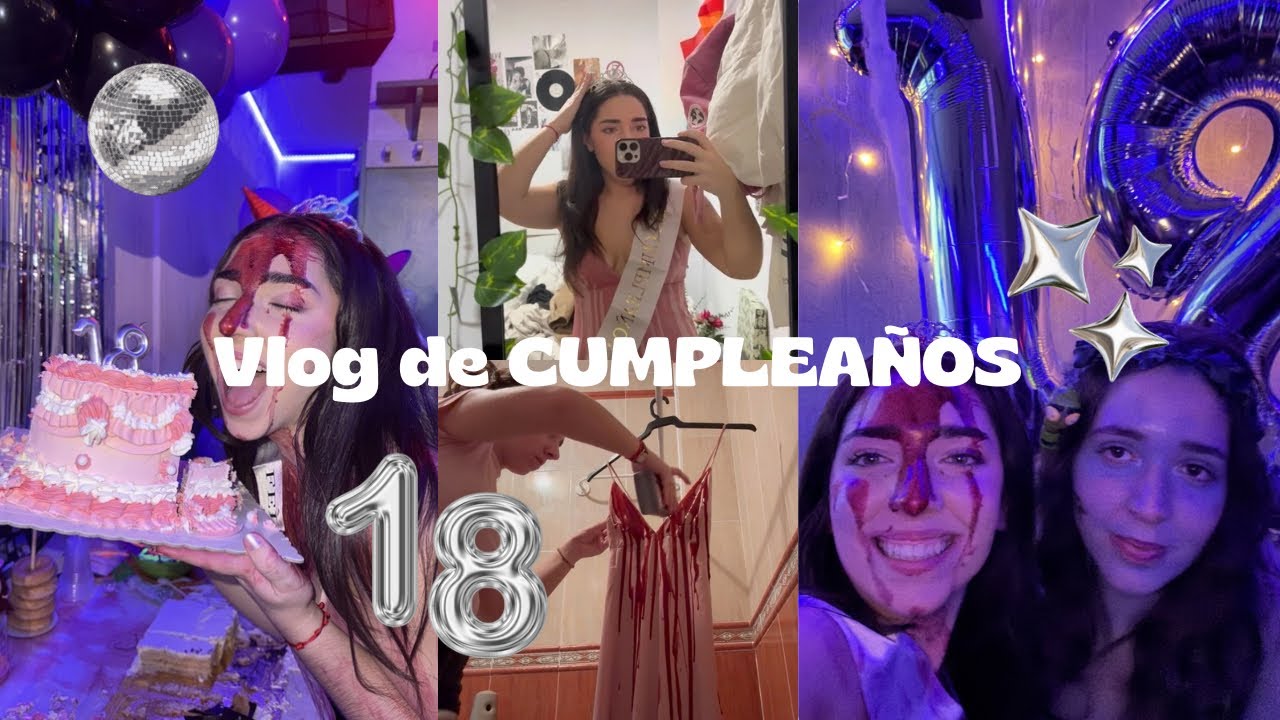 celebrando mi cumpleaños 18