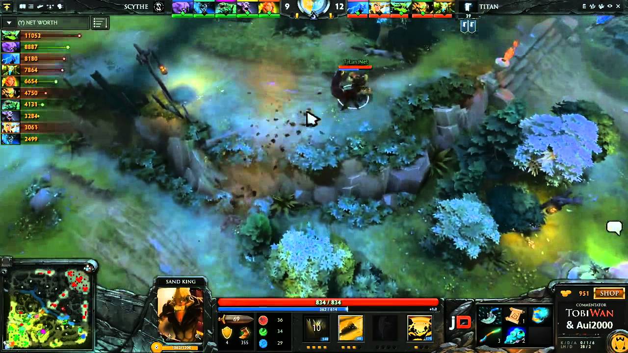 Titan vs Scythe Game 3 Semi Final - joinDOTA League @TobiWanDOTA @Aui_2000