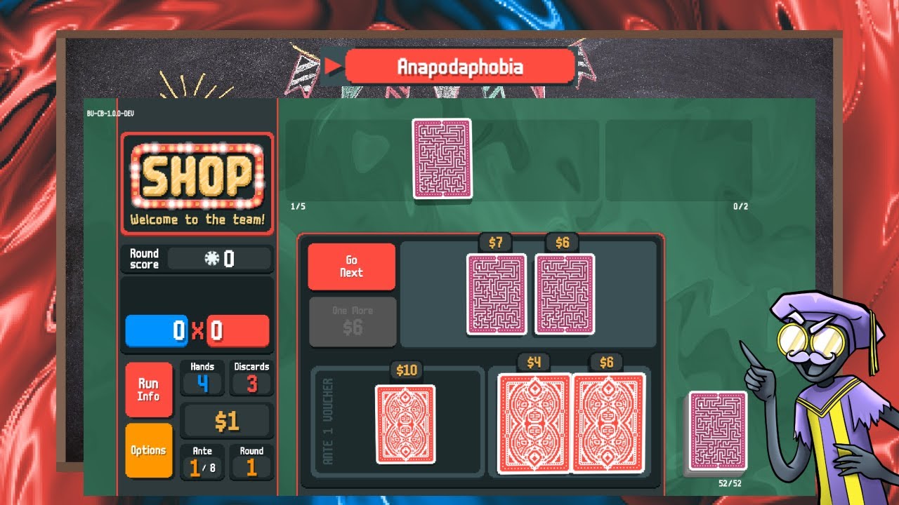 Anapodaphobia (Community Challenge)