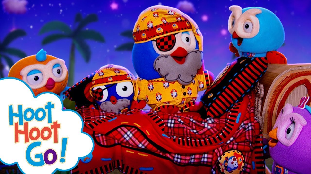 Giggle and Hoot: Pirate Mini Hootbeard Can't Sleep | Hoot Hoot Go!