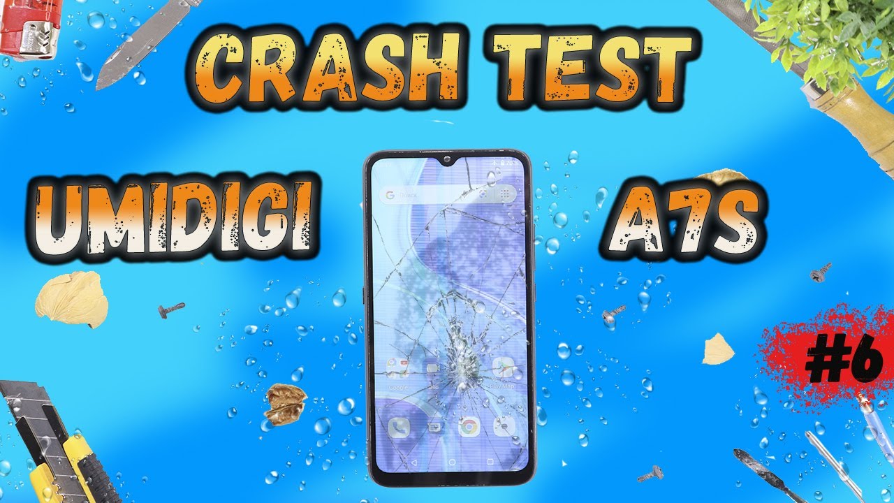 😱😱 UMIDIGI A7S crash test