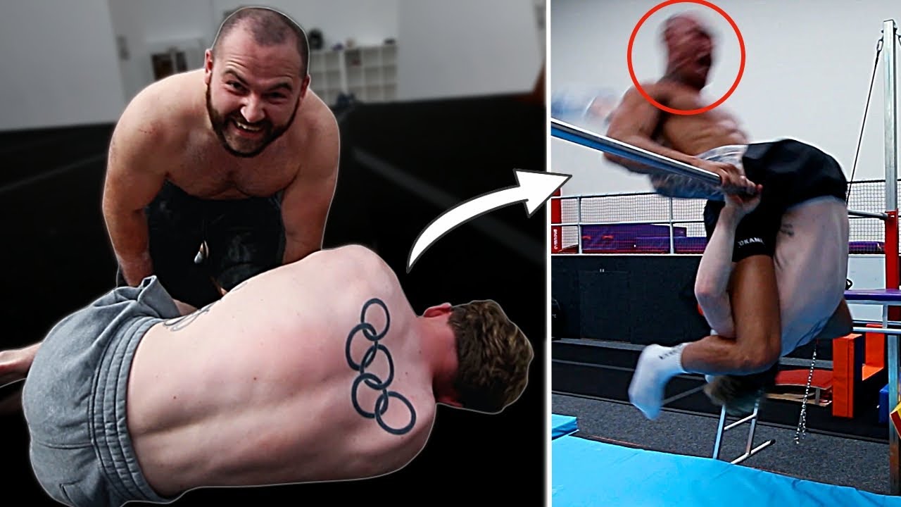They Tried My CRAZY GYMNASTICS STUNTS (Bad Idea...)
