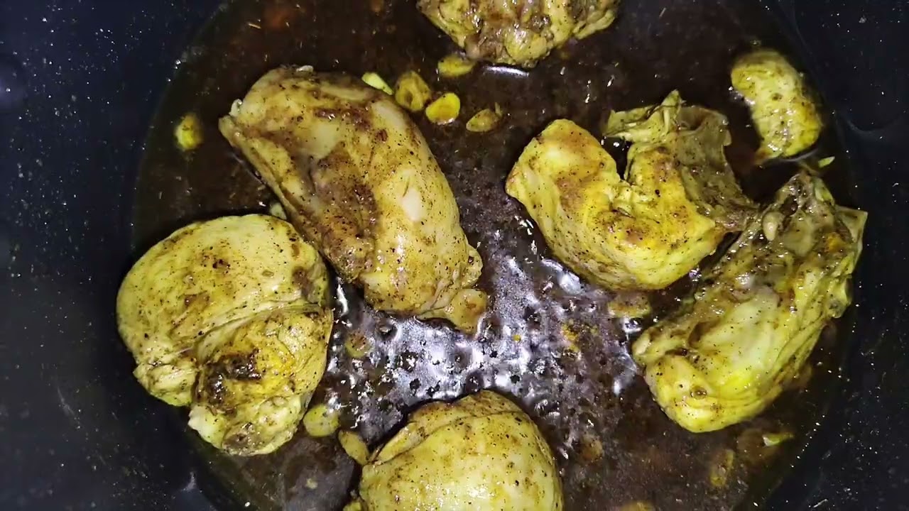 قابلی پلو ساده وآسان باگوشت مرغ برای رمضان