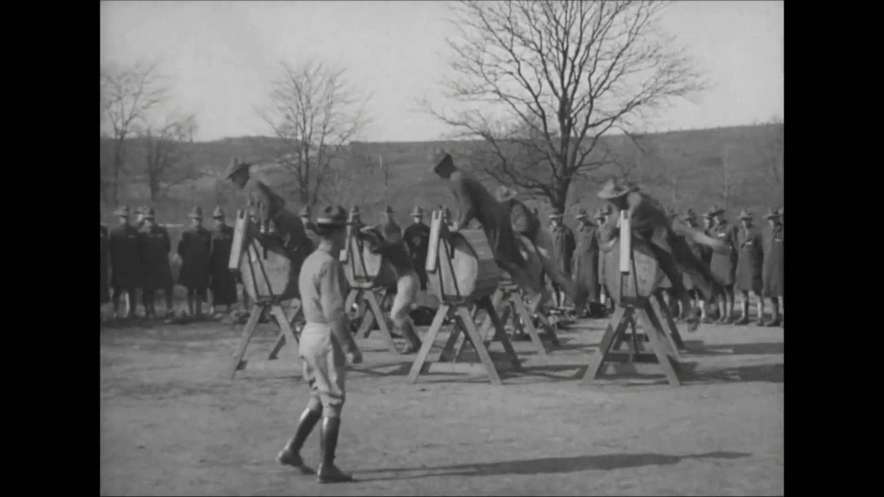 Historic Video: Army horse training during World War I