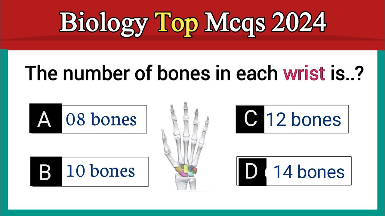 biology top mcq 2024 | most important biology mcqs | biology mcq for competitive exams