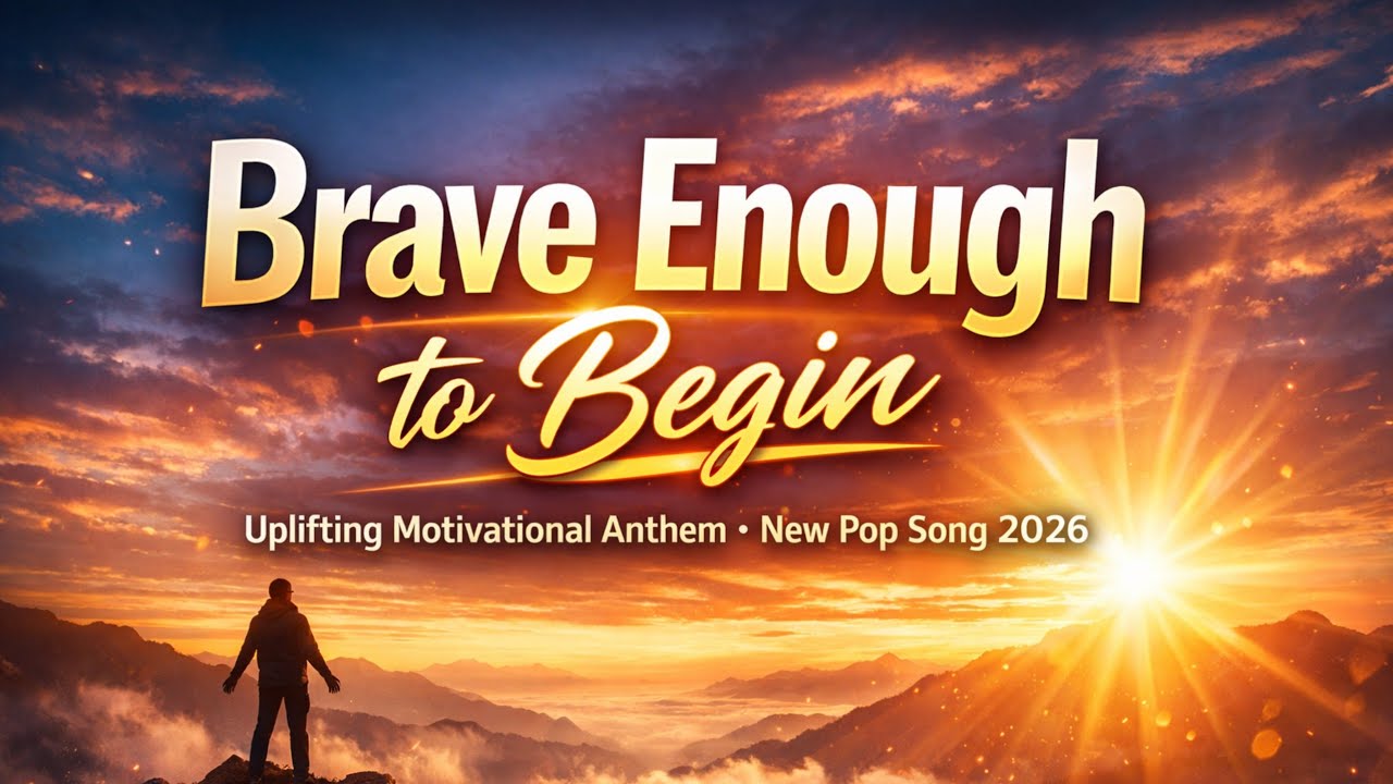 Brave Enough to Begin – Uplifting Motivational Anthem | New Pop Song 2026