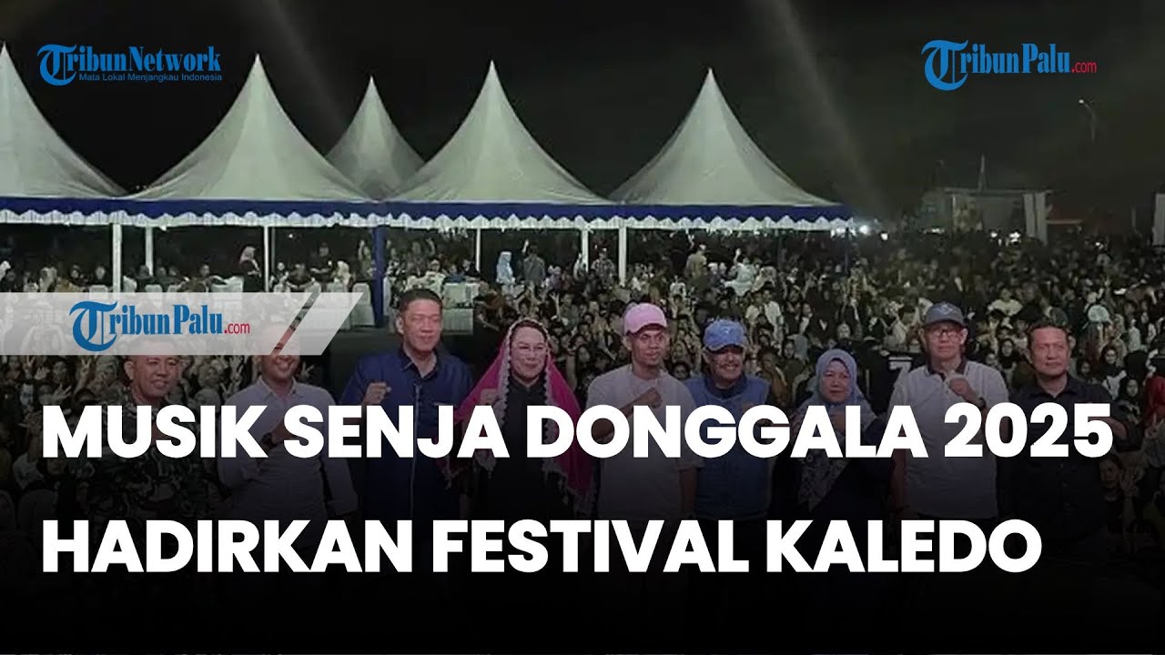 Musik Senja Donggala 2025 Hadirkan Festival Kaledo hingga Konser Musik
