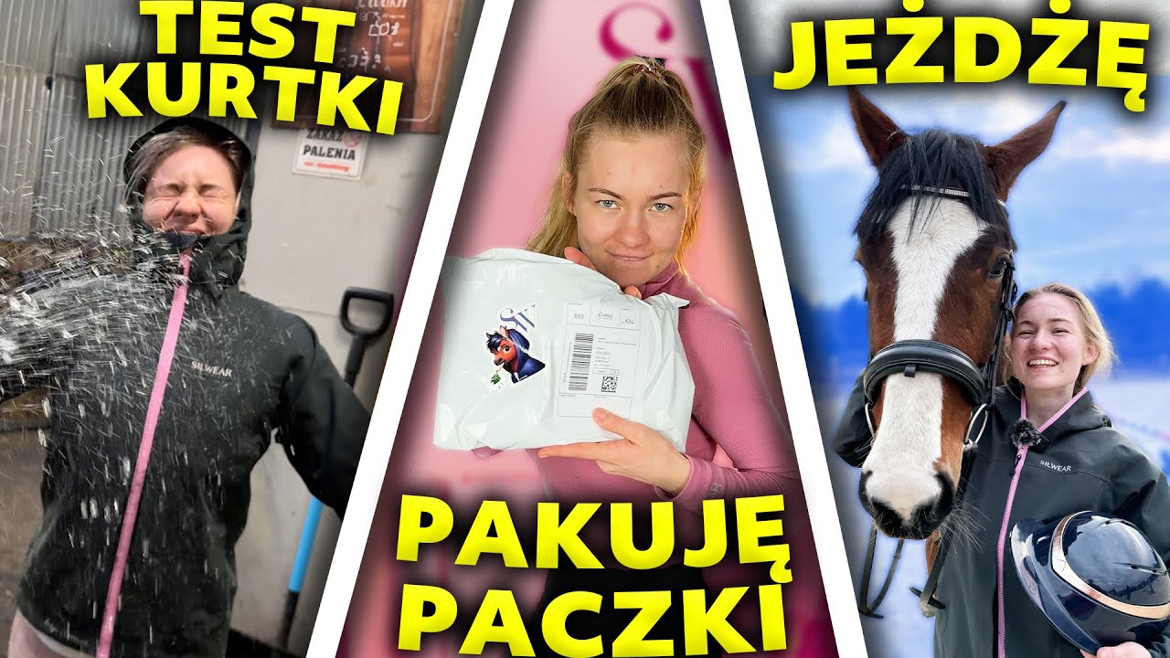 JEŻDŻĘ NA MŁODYM KONIU | Test kurtki Silwear