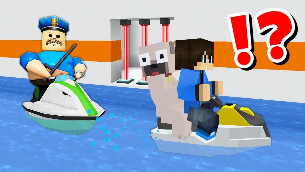 DANI ÉS KIIS SZÖKES BARRY VIZI BÖRTÖNÉBŐL A MINECRAFTBAN!