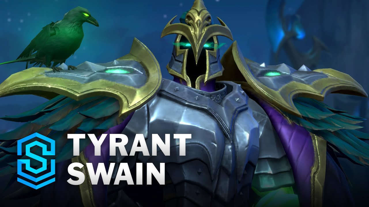 Tyrant Swain Wild Rift Skin Spotlight