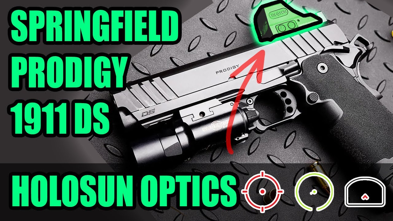 Springfield 1911 DS Prodigy Holosun Red Dots — какой лучше?