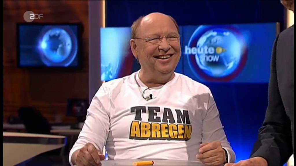 Gernot Hassknecht so bekifft wie Zeruju beim Uppen der ZDF heute-show (21.09.2012)