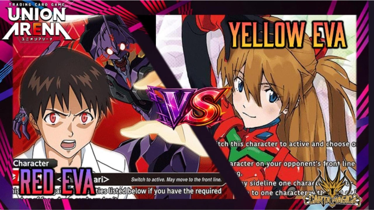 Carta Magica Union Arena Kagurabachi Release Event Round 1 Red Eva(Joey) Vs Yellow Eva(Fitta03)