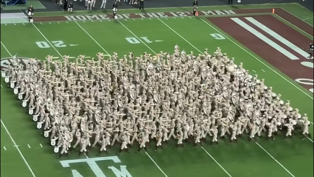 SPECTACULAR Fightin’ Texas Aggie Band Florida Gator Game 2025