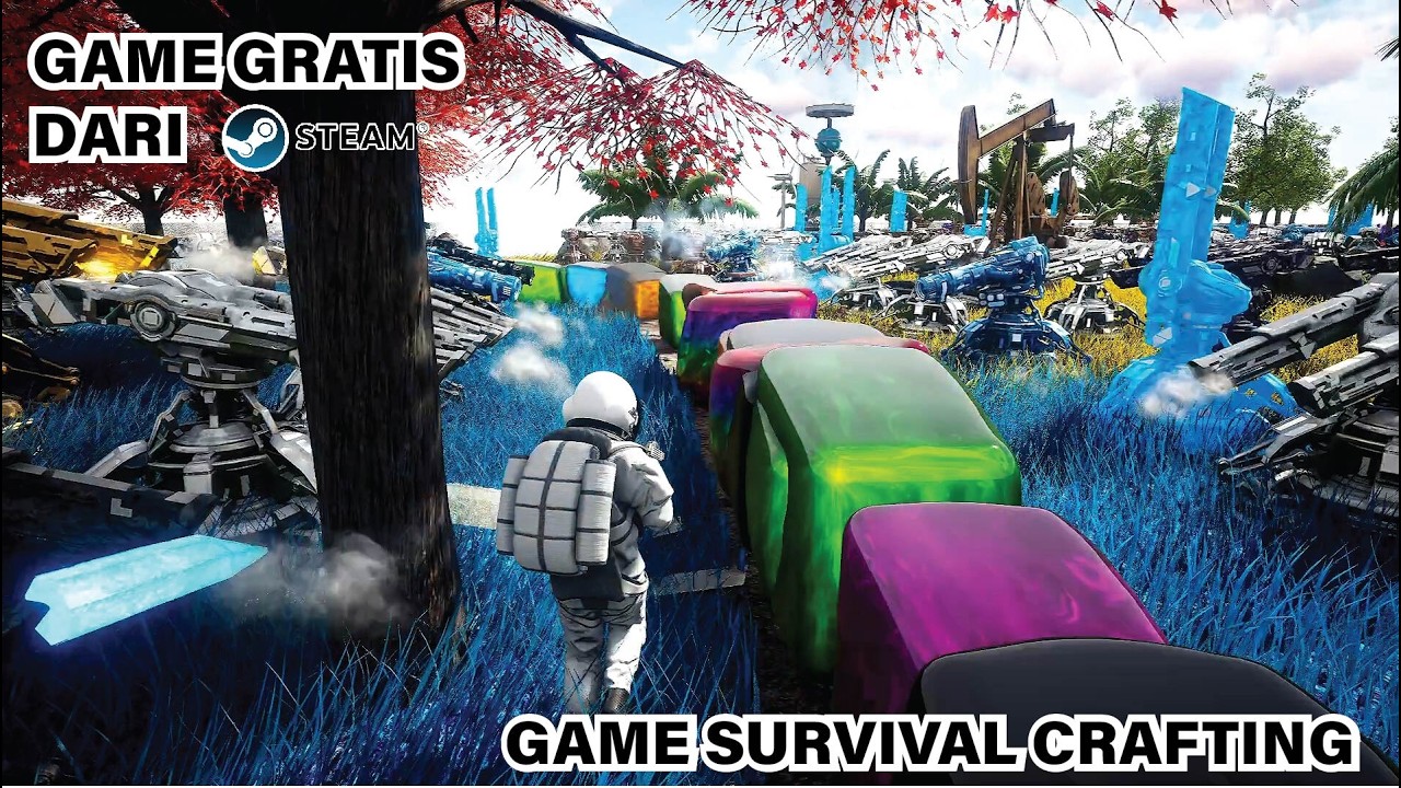 GAME GRATIS DARI STEAM - Gameplay World Crafter TD | Bahasa Indonesia