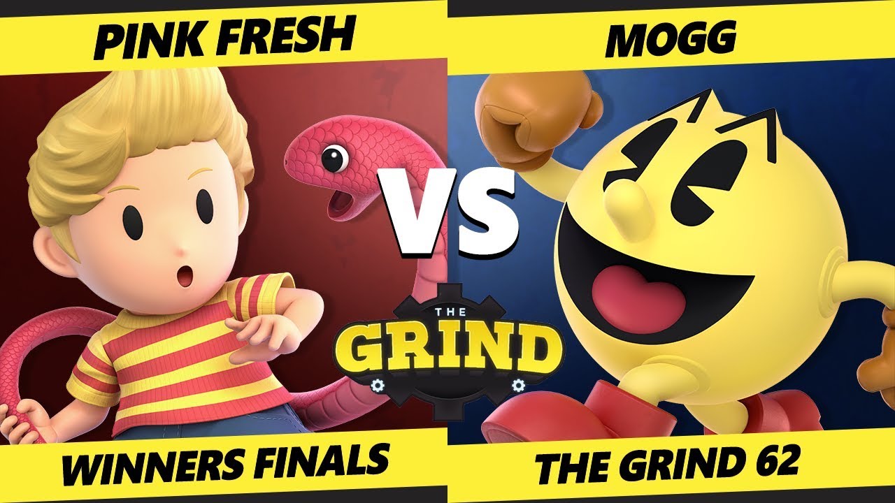Smash Ultimate Tournament - Pink Fresh (Lucas) Vs. Mogg (Pac-Man) - The Grind 62 SSBU Winners Finals