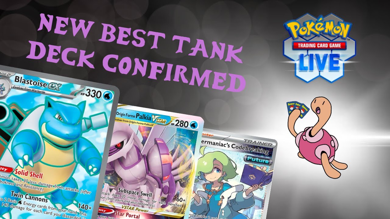 Blastoise ex is the BEST Tank Deck Out Right Now! Even Raging Bolt Can't Stop it! Pokemon TCGL