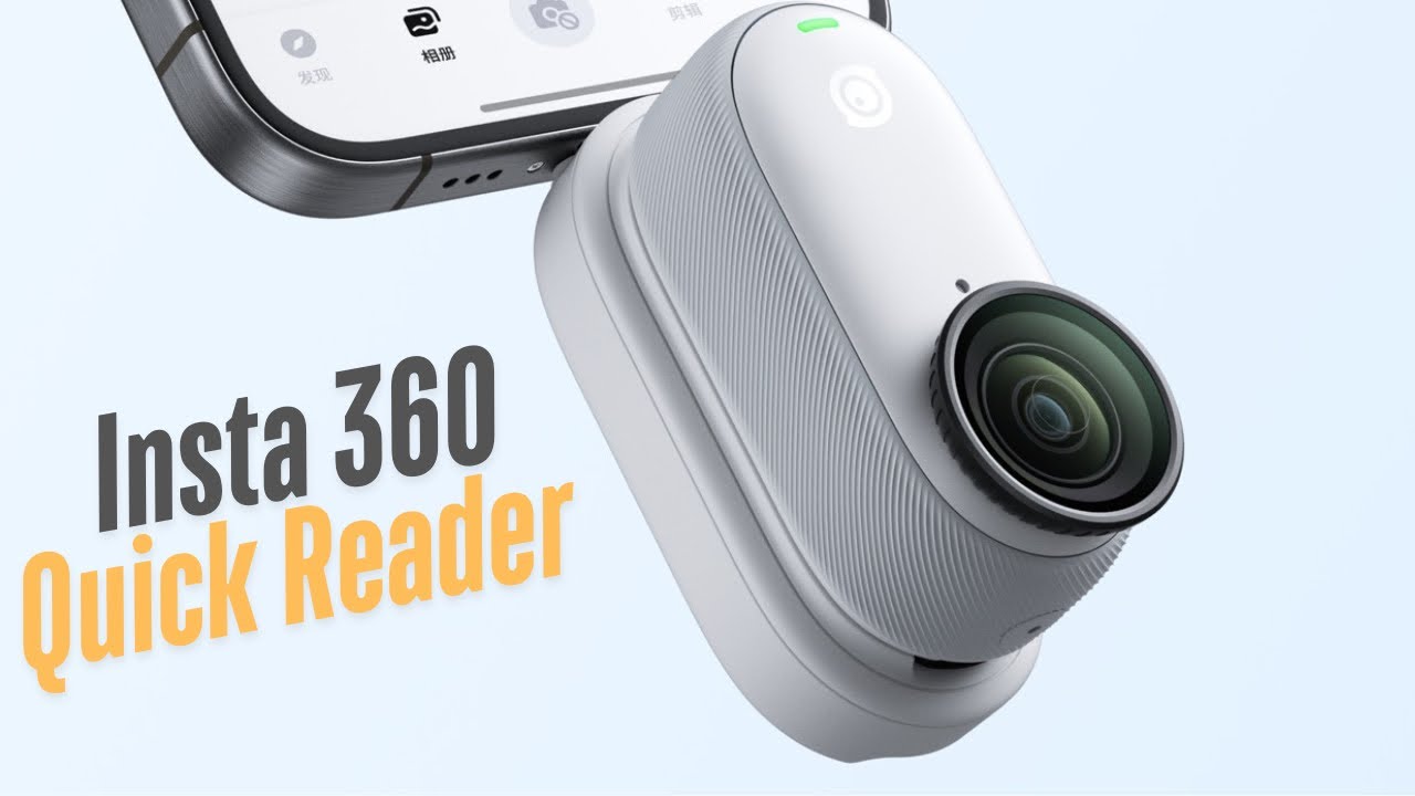 Insta360 Quick Reader for (Go 3 & Go 3s)@Lux_Tech @insta360