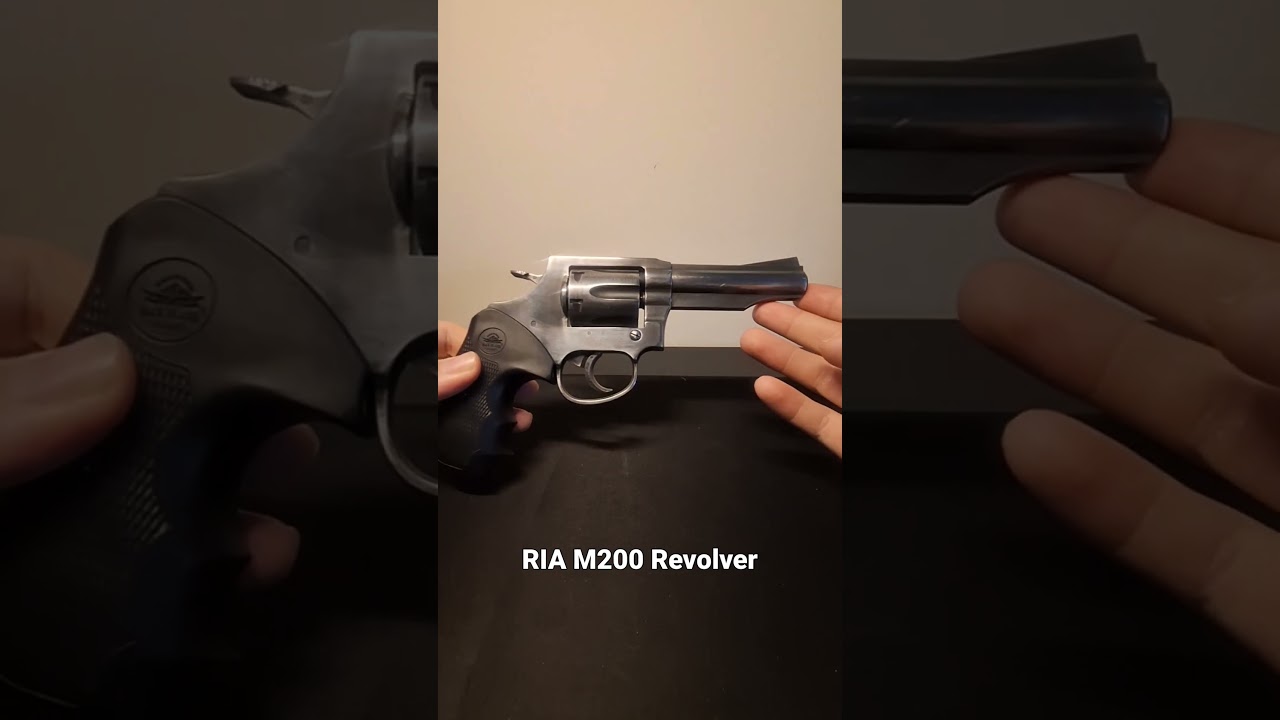 Rock Island Armory M200: The best budget revolver! #revolver #gun #38special #training #engineering