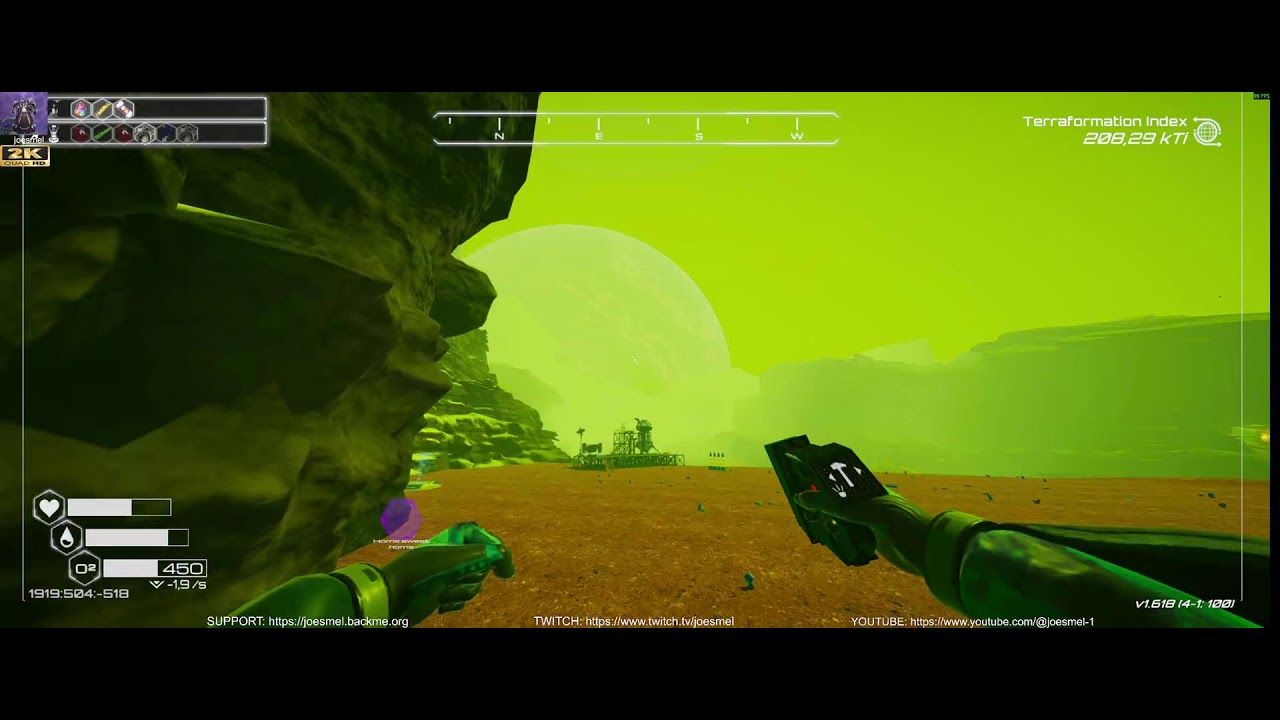 joe's live stream: The Planet Crafter (stream 20)