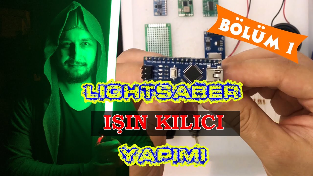 Işın Kılıcı Yapımı - Bölüm 1: Gerekli Malzemeler