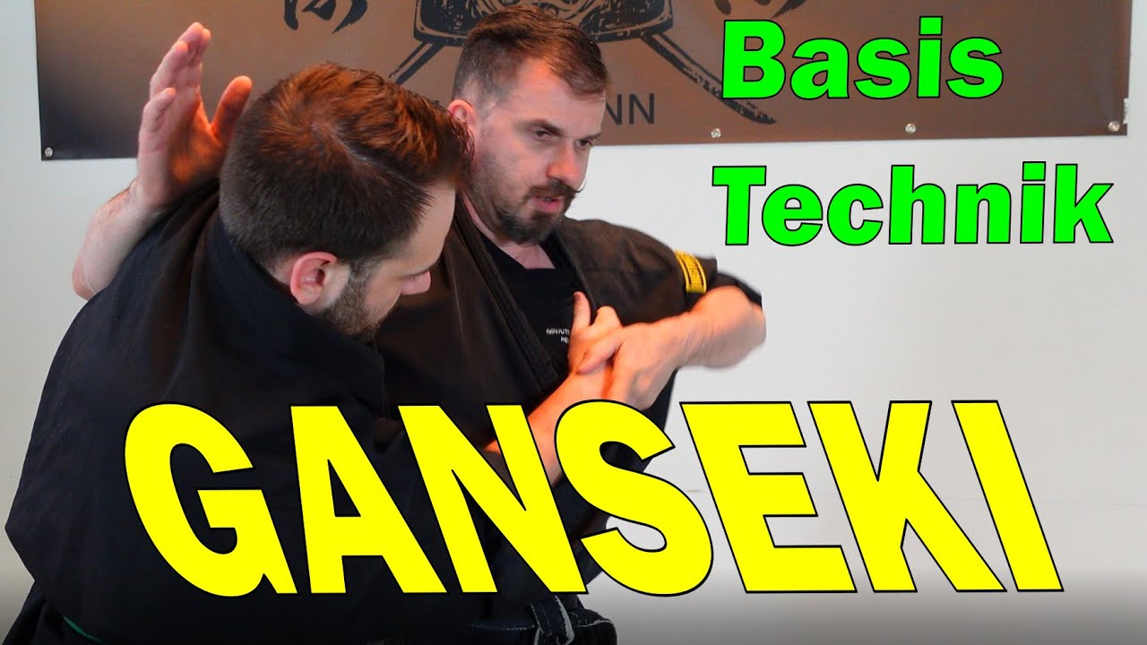 Basistechnik Ganseki (Deutsch) - Online Dojo Ninjutsu Akademie Heilbronn