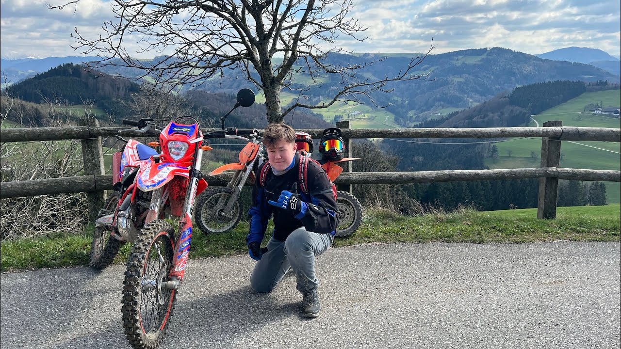 Enduro unterwegs mit KTM SX65 und Beta rr50 Racing