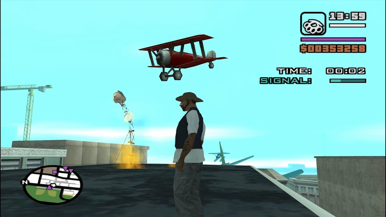 Rainbomizer - GTA San Andreas - Air Raid - Zero mission 1 - video #2