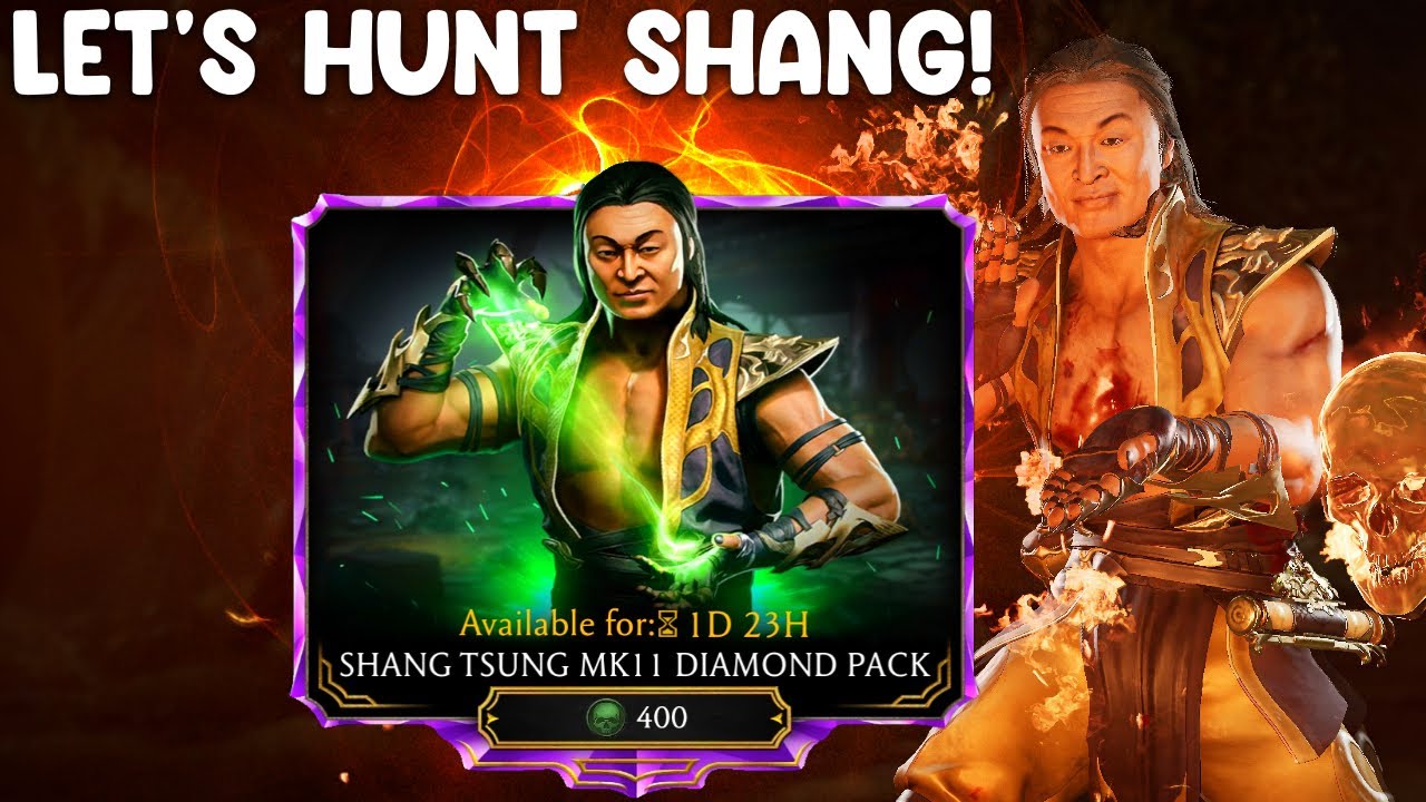 Sorcerer's is back! MK11 Shang Tsung Diamond Pack Opening. MK Mobile.