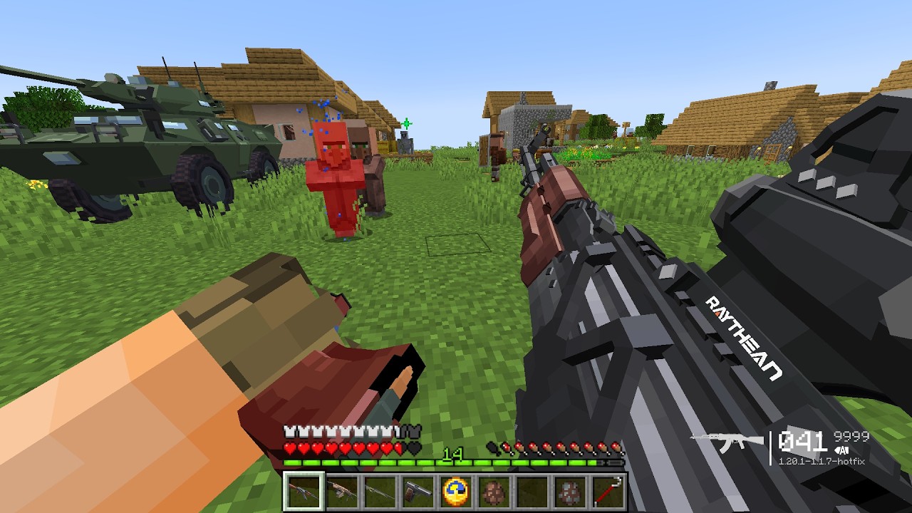 Pillagers Hired a Mercenary to Destroy This Village That Mercenary Was Me
