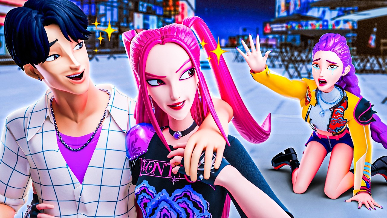 RUMI ESTÁ APAIXONADA! Guerreiras do K-Pop Animação