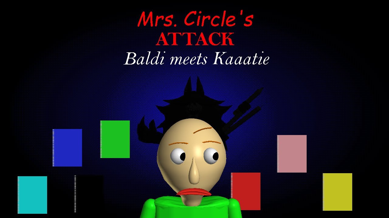 MRS. CIRCLE'S ATTACK!😮 (🛑WITHOUT DIRTY CHALK ERASER!🛑) (💛HARD💛 + 😎ENDING😎) - 1.4.3 DECOMPILED MOD