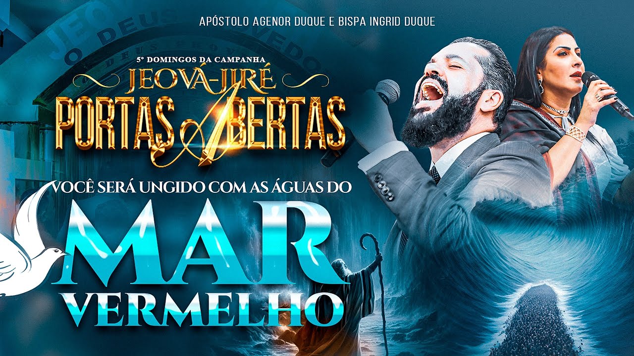 DOMINGO - JEOVÁ JIRÉ - PORTAS ABERTAS - 08/02/26 - APÓSTOLO AGENOR DUQUE - IAPTD AO VIVO