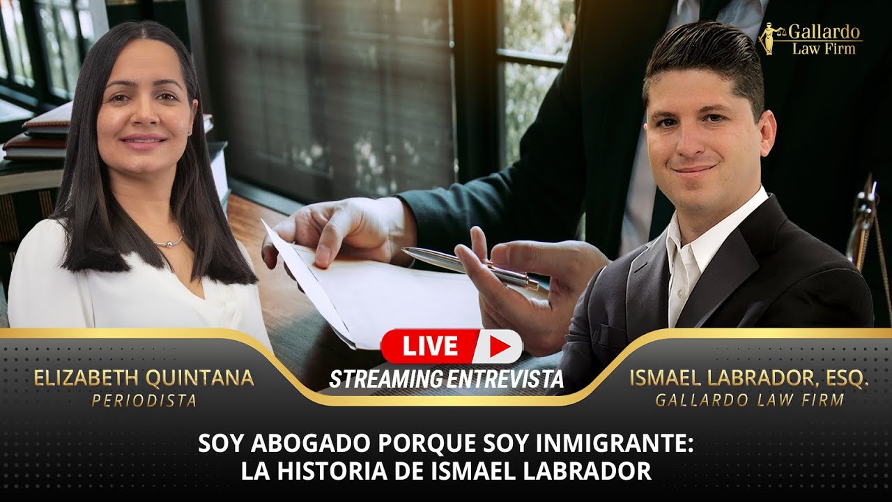 Soy abogado porque soy inmigrante: la historia de Ismael Labrador