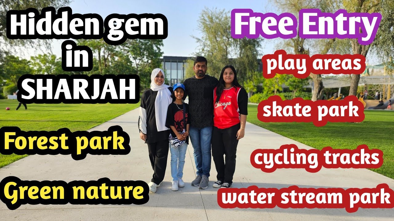 New attraction in sharjha | Masaar by araada| Masaar skate park | sheri's world of taste and talents