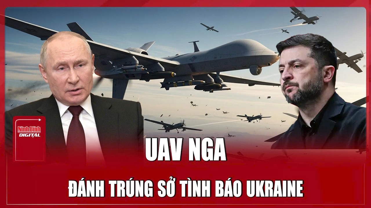 UAV Nga đánh trúng trụ sở tình báo Ukraine tại Lviv, gây hư hại nghiêm trọng