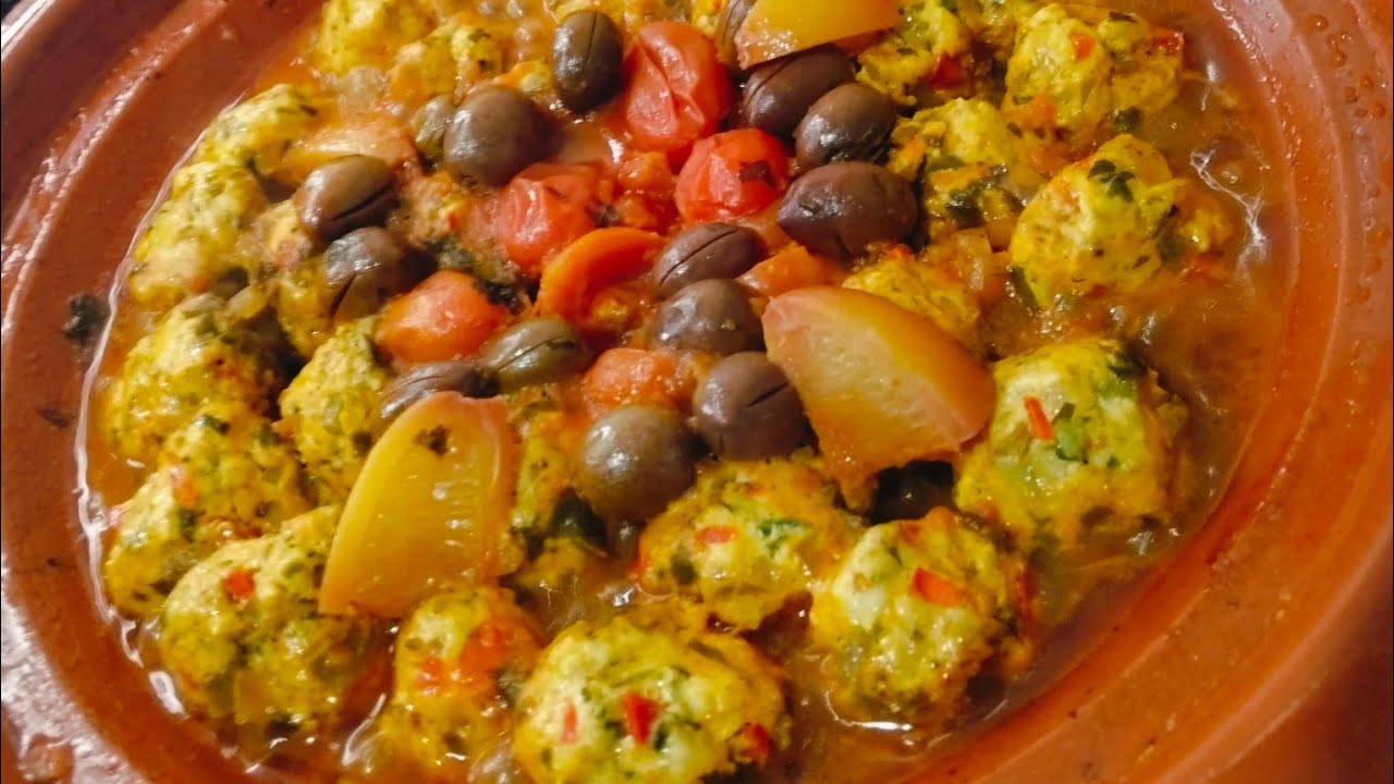 أروع طاجين كفتة الدجاج غادي تجربو كتجي معسّلة وكتذوب فالفم 😍