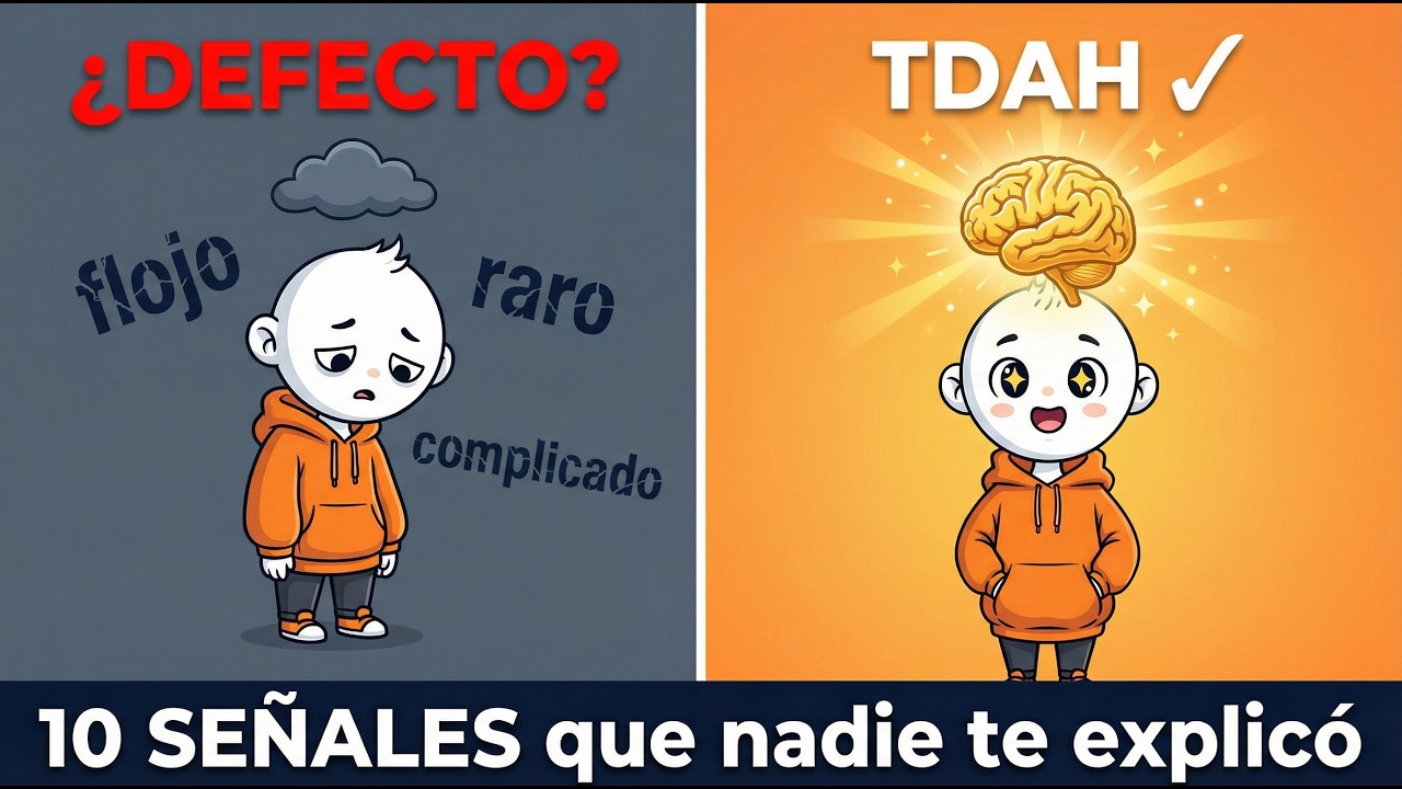 10 cosas que haces DIFERENTE (y por fin tienen EXPLICACIÓN) | TDAH Adulto