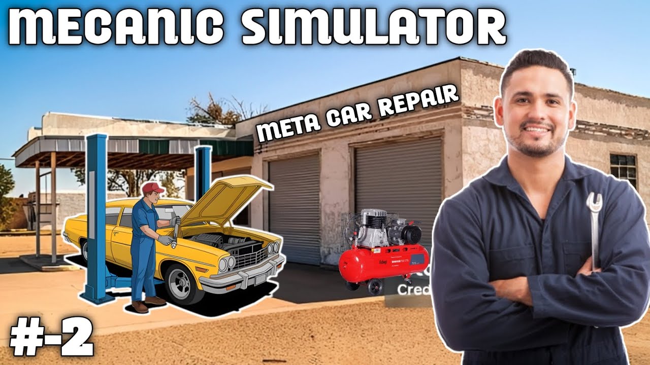 CAN I COMPLETE THIS CAR #MECANIC SIMULATOR #W.F.C META
