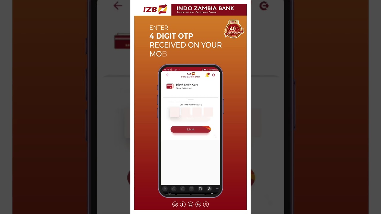 HOW TO BLOCK A VISA DEBIT CARD ON IZB RETAIL BANKING APPLICATION