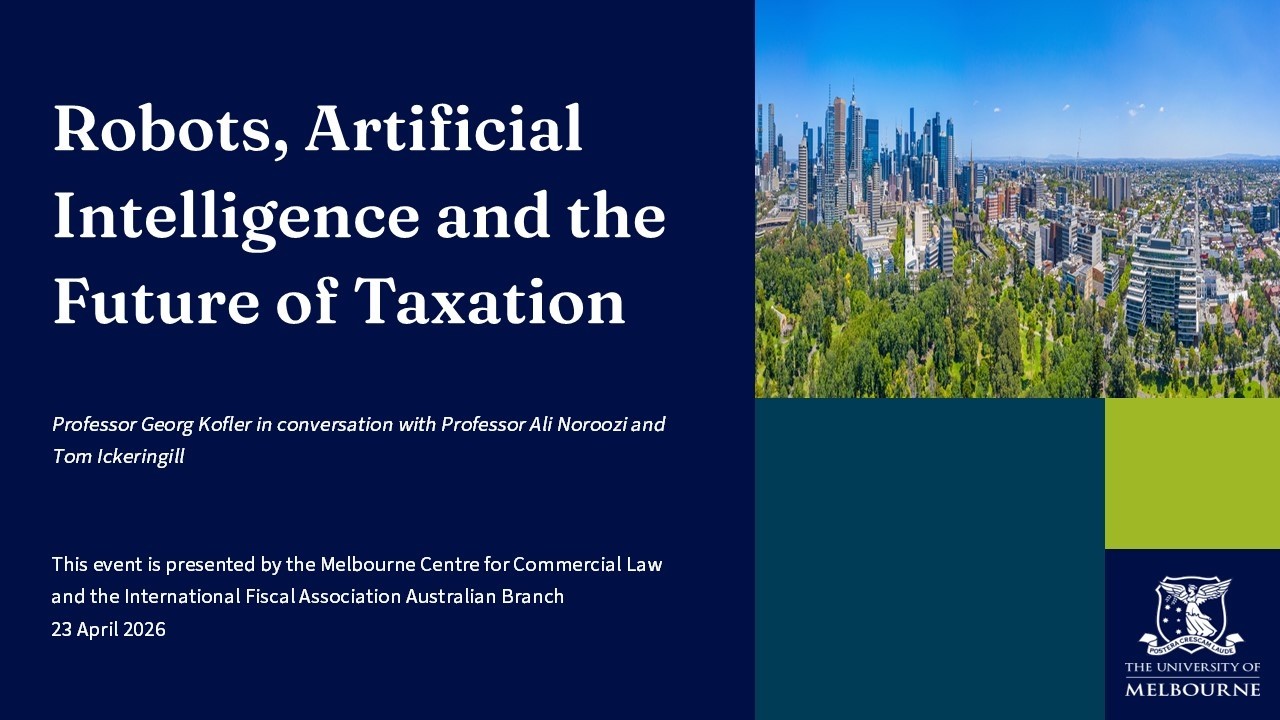 Robots, Artificial Intelligence and the Future of Taxation